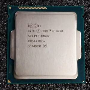 【中古】Intel Core i7 4770 LGA1150 Haswell