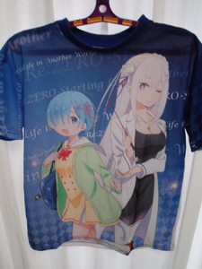  リゼロ　Re:ゼロから始める異世界生活　半袖Ｔシャツ　美品　