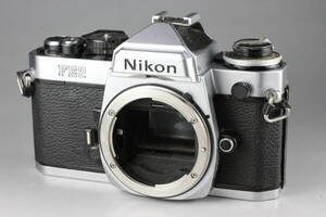 動作確認済み Nikon FE2 ニコン ボディ シルバー MF 一眼レフ フィルムカメラ #28-3