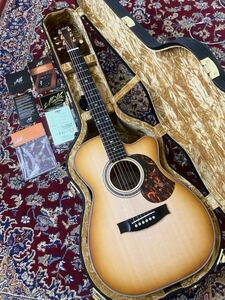 Maton EBG808C Artist 2024 limited light brown sunburst カッタウェイ仕様 / メイトン 808 2024年限定品 ☆ サウンドメッセ限定モデル ☆