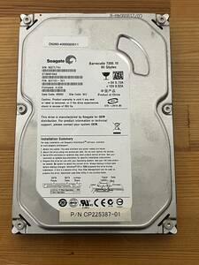 【中古動作品】デスクパソコン用 3.5インチ ハードディスク SEAGATE ST380815AS 80.0GB 使用時間：8125時間