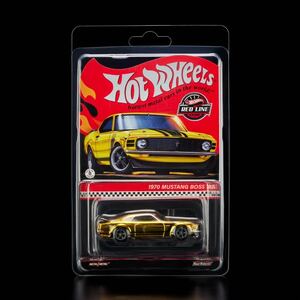 ★ホットウィール★ RLC 限定 ford 1970 Mustang Boss 302 hotwheels マスタング ボス ミニカー プロテクター付 ジョンウィック 好きな方に