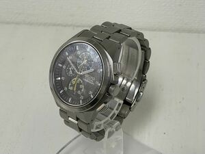 11129h 電池交換済 SEIKO 腕時計 クォーツ セイコー 1/100sec chronograph 7T62-0AC0 クロノグラフ