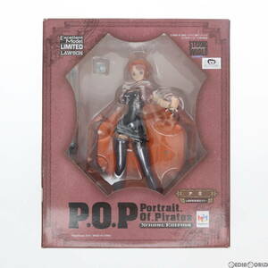 【中古】[FIG] Portrait.Of.Pirates P.O.P STRONG EDITION ナミ ローソン限定カラー ONE PIECE(ワンピース) 1/8 完成品 フィギュア メガハ