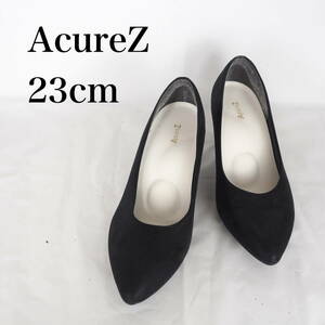 MK5654* AcureZ*アキュアーズ*レディースパンプス*23cm*黒