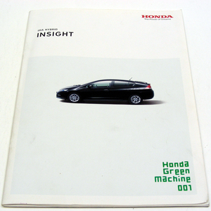 ◎カタログのみ◆[2010年10月]ホンダ【ＩＮＳＩＧＨＴ カタログ】乗ってくれるあなたがいて初めて完成する「エコカー」