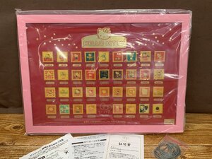 【H5-1407】1円 希少 1000個限定 未使用 サンリオ ハローキティ 35周年記念 ピンバッジコレクション 2008 完売品 35th【千円市場】