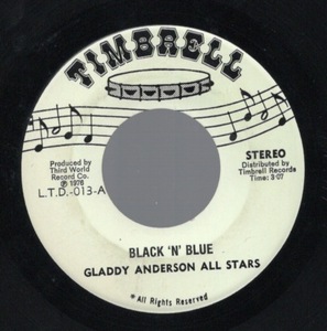 Black N Blue / Gladdy Anderson All Stars