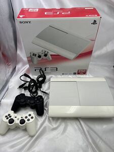 PS3 SONY PlayStation3 ホワイト　 コントローラー2個セット　ソフトおまけ　パワプロ プレイステーション3 動作未確認