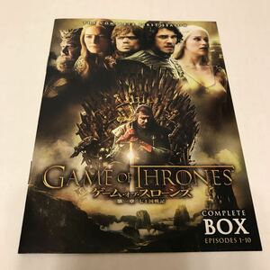 GAME OF THRONES ゲームオブスローンズ シーズン 1 SEASON_1 第一章 七王国戦記 ブルーレイ Blu-ray 5枚セット HBO 海外ドラマ