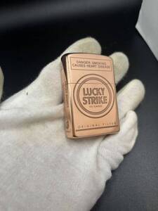 LUCKY STRIKE 5面加工！オイルライター【24時間以内発送】