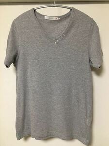 ◆【美品】BEAMS LIGHTS ビームス ライツ/ 5スターVネックTシャツ GLAY M