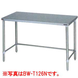 ★新品 幅600x600x800 業務用 ステンレス台 マルゼン BW-T066N 厨房 作業台 調理台 三方枠 店舗 ●送料込