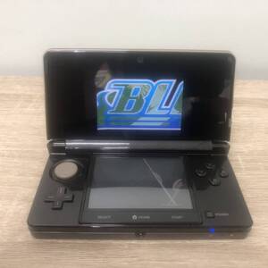 【5000円スタート】稼働品 Nintendo 任天堂 ニンテンドー3DS 3DS CTR-001 本体 ブラック 初期化済み レターパックプラス発送