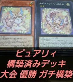 【大会仕様構築】遊戯王OCG　構築済みデッキ　55枚　ピュアリィ　本格ガチ構築