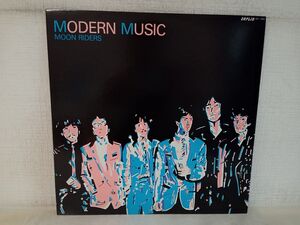 LP盤レコード / MODERN MUSIC / MOON RIDERS / ムーンライダーズ / 歌詞カード付き / クラウンレコード / OPL-1006 【M005】