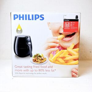 248＊未使用 Philips フィリップス ノンフライヤー HD9220 ブラック 現状品＊