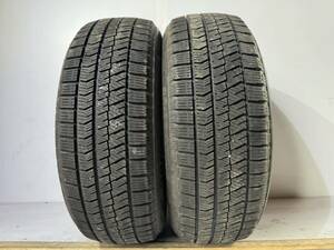 A161 【195/60R16】 2019製　ブリヂストン BLIZZAK VRX2 スタッドレス 2本　7分山