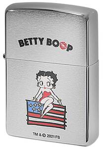 Zippo ジッポライター 誕生90周年記念 ベティ・ブープ フラッグ Betty Boop 80218 メール便可