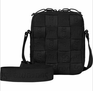 ☆超激レア☆Supreme Woven Shoulder Bag Black シュプリーム ウーブン 編み込み ショルダーバッグ box logo ボックスロゴ