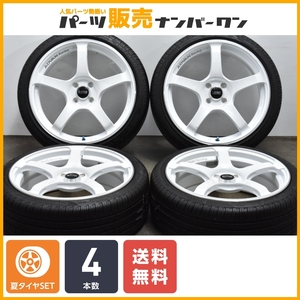 【人気ホイール】アドバンレーシング 18in 7J +41 PCD100 ピレリ チンチュラート P7 205/40R18 MINI ミニ R54 R55 R56 送料無料 即納可能