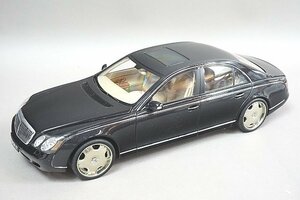 AUTOart オートアート 1/18 Maybach マイバッハ 57 SWB with 22 Wheels 22インチ ホイール CASPIAN BLACK ブラック 76154