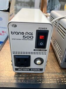 変圧器　トランス　220V-100V SWALLOW 500W PAL-500EP