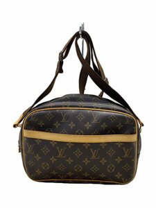 LOUIS VUITTON◆リポーターGM_モノグラム・キャンバス_BRW/PVC/BRW