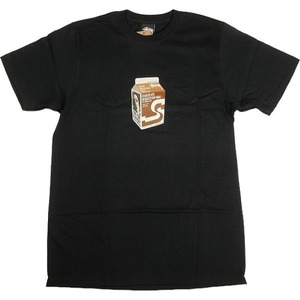 STUSSY ステューシー 24AW MILK TEE BLACK Tシャツ 黒 Size 【S】 【新古品・未使用品】 20802122