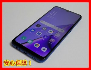 　★【45164WM】 完動品 楽天モバイル OPPO A5 2020 CPH1943 ブルー 64GB 国内版SIMフリー 1円 ! 1スタ !