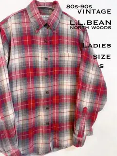 80s-90s L.L.Bean NORTH WOOD USA レディース S