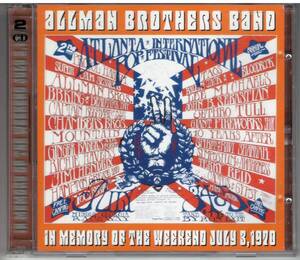 Allman Brothers Band 「In Memory Of The Weekend July 3, 1970」２CD 送料込