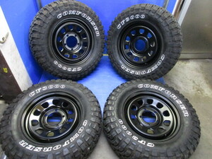 デイトナ　５．５J１６＋１７　　5H/139.7+コンフォーサー　235/70R16　深溝　ホワイトレター　ジムニー　ジムニーシエラ