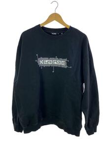 X-LARGE◆スウェット/XL/コットン/BLK/無地/101233012019