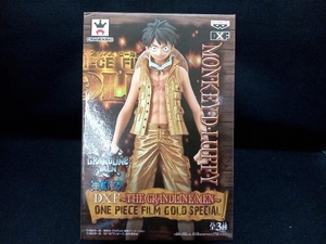 【未開封】バンプレスト モンキー・D・ルフィ A ワンピース DXF ~THE GRANDLINE MEN~ ONE PIECE FILM GOLD SPECIAL ナムコ限定 FILM GOLD