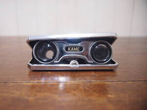 中古品☆昭和レトロ☆オペラグラス☆Ｃｏａｔｅｄ　Ｌｅｎｓ☆日本製☆ＫＡＭＥ☆４０８Ｓ４－Ｊ１５０３０