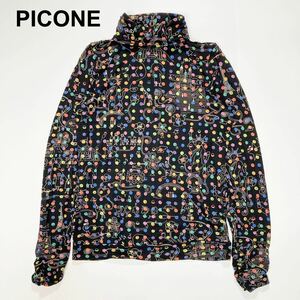 PICONE ピッコーネ トップス 長袖 38 M ストレッチ 総柄 レディース B42429-94 B42429-71