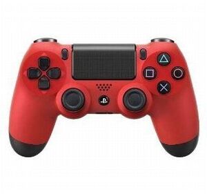 中古PS4ハード ワイヤレスコントローラー[DUALSHOCK4] マグマ・レッド