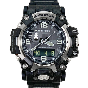 [中古] カシオ G-SHOCK マッドマスター GWG-2000-1A1JF タフソーラー 電波 アナデジ SS/樹脂 トリプルセンサー MUDMASTER Gショック CASIO