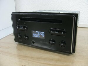 [109124-A]ダイハツ純正 CDデッキ プレーヤー 2DINオーディオ フロントAUX装備 CC-W67D 動作良好