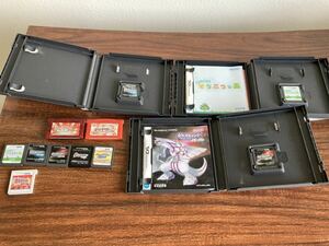 ポケットモンスター おいでよどうぶつの森　ゲームカセット各種 ジャンク扱い 起動確認済み GBA/DS/3DS ポケモンバンク用などに！