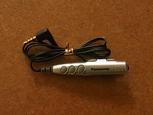 Panasonic パナソニック カセットプレーヤー用?　リモコン　送料230円　中古