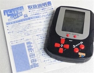 再値下 HIRO ヒロ Tetris 3分間 テトリス レトロ ゲーム lsi lcd おもちゃ ビンテージ 電子ゲーム 説明書付