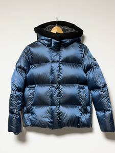 新品/撥水★AIGLE NUTDI SH IR ニュートディ ショートジャケット ダウンジャケット ディープブルー レディース 36