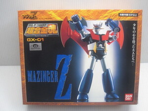 未使用品！超合金魂 　マジンガーＺ　 GX-01　 MAZINGER Z 　バンダイ　 BANDAI