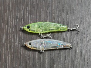 【中古品 2個セット】 ジップベイツ ザブラ ラファエル Zip Baits ZBL Raphael 45mm 4.5g シンキング Sinking #ライトゲーム メバル メッキ