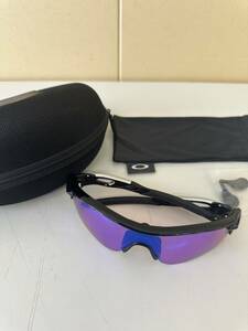 OAKLEY オークリー レーダーロックパス OO9206-25 スポーツ　サングラス RADARLOCK ケース付　保管品【7099】