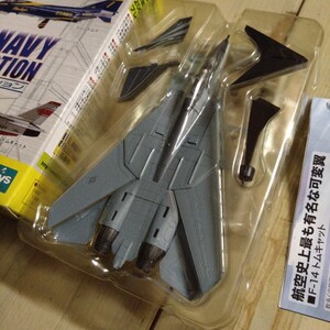 1/144 F-14A トムキャット VF-154 ブラックナイツ CVW-5 第五空母航空団 厚木基地 TOMCAT F-toys エフトイズ 艦載機コレクション 戦闘機