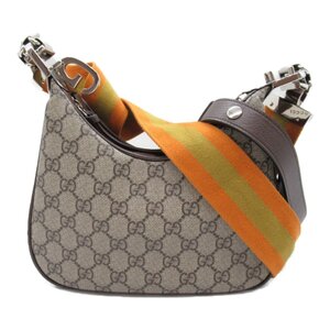 グッチ 2wayショルダー ブランドオフ GUCCI GGキャンバス ショルダーバッグ コーティングキャンバス 中古 レディース