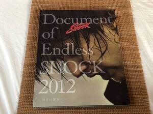 堂本光一/Document of Endless SHOCK 2012 -明日の舞台へ- DVD＋PHOTOBOOK フォトブック 初回生産限定盤 Kinki Kids キンキキッズ